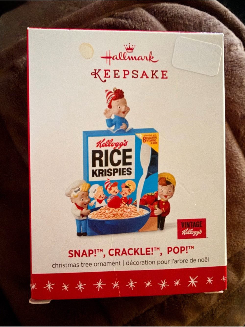 Hallmark 2016 Rice Krispies Snap, Crackle, and Pop Keepsake ornament